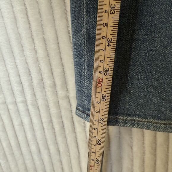 Frame Denim Le Boy Mid Rise Jeans in Levine Wash Womens Size 25 - Picture 9 of 14